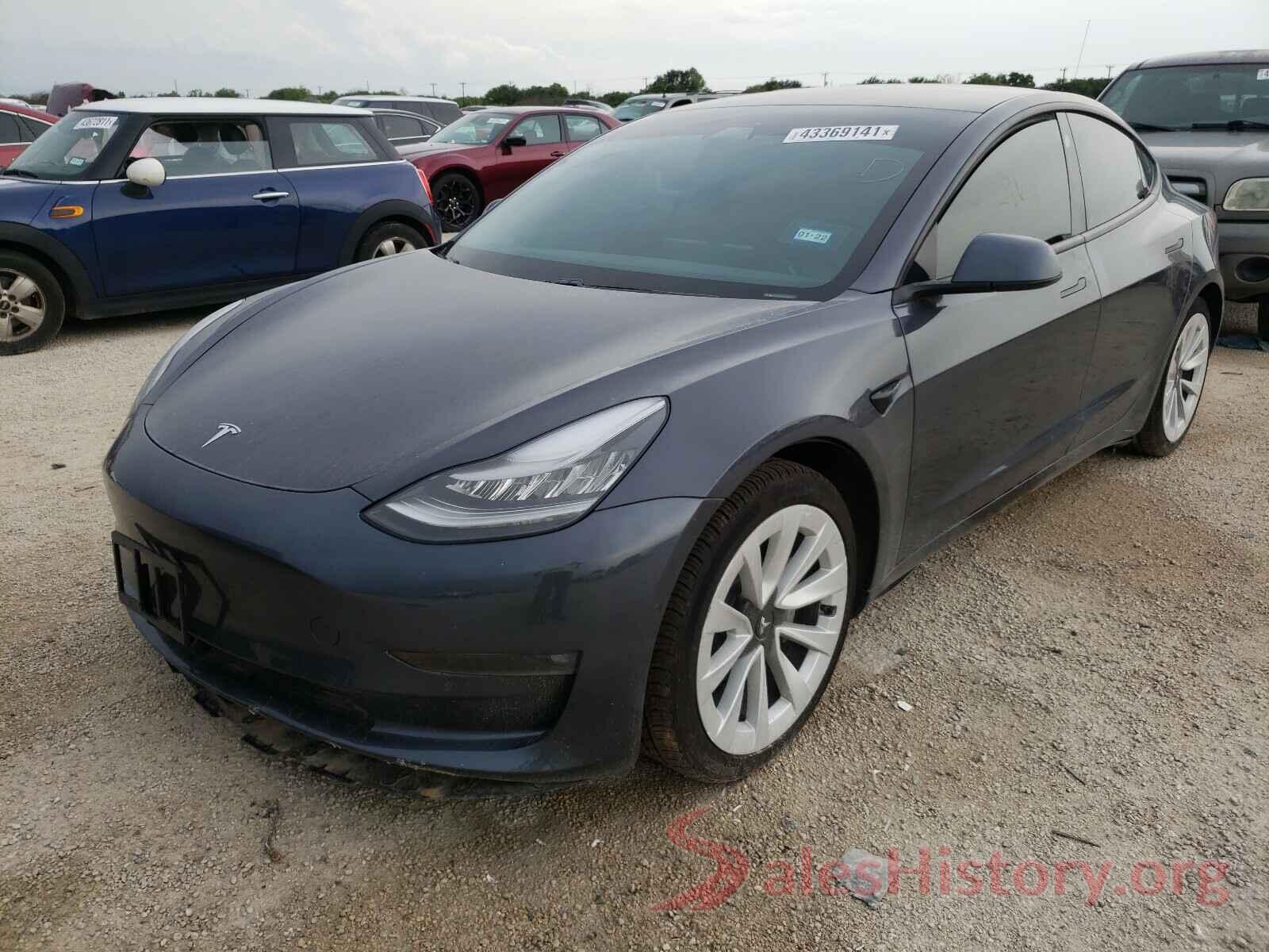 5YJ3E1EB6MF862628 2021 TESLA MODEL 3