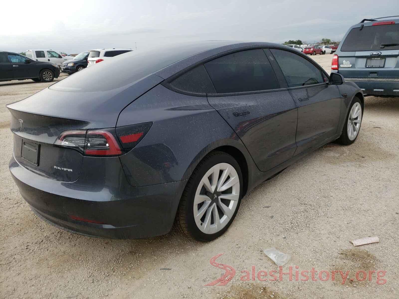 5YJ3E1EB6MF862628 2021 TESLA MODEL 3