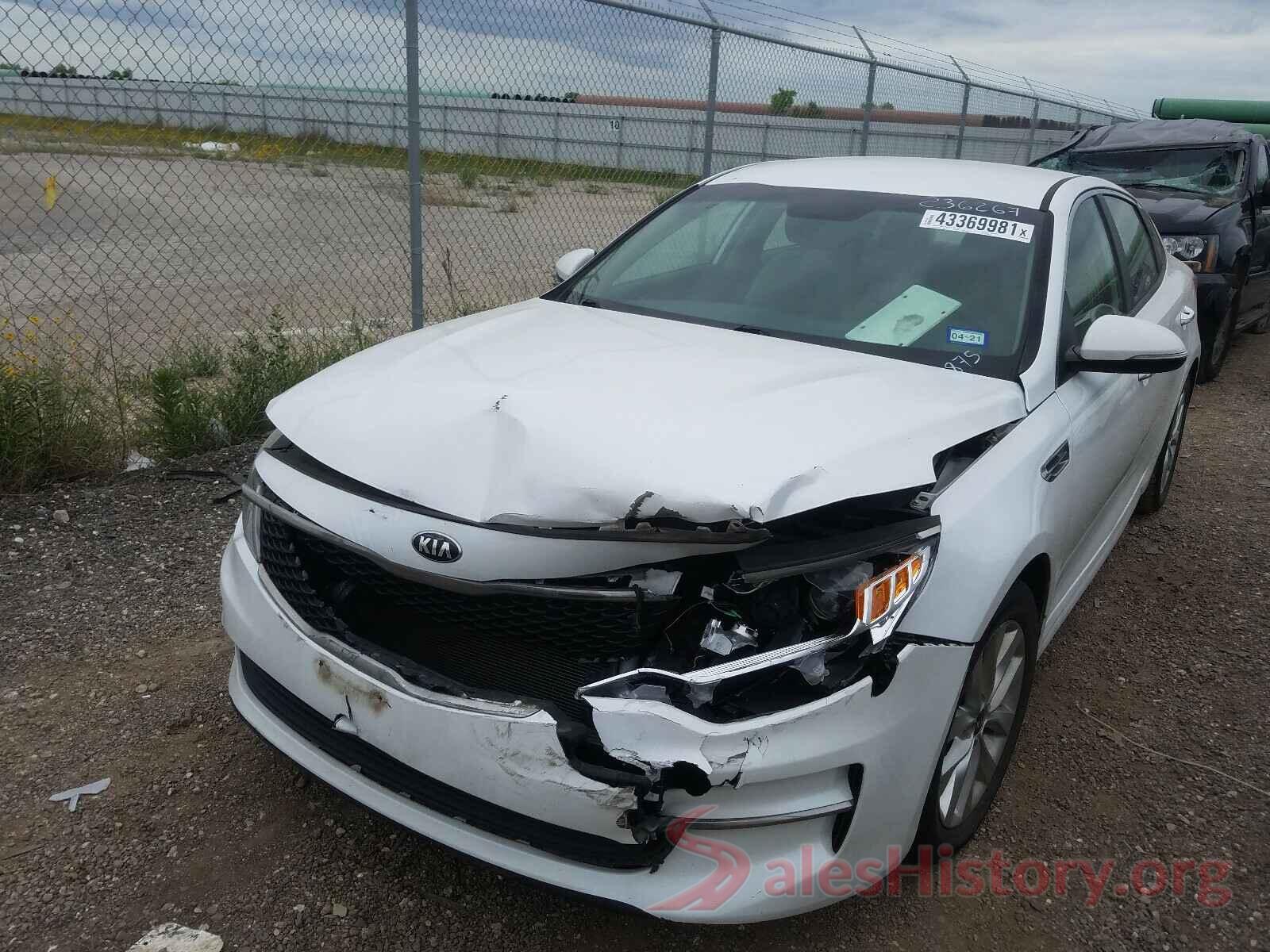 5XXGT4L32GG020875 2016 KIA OPTIMA