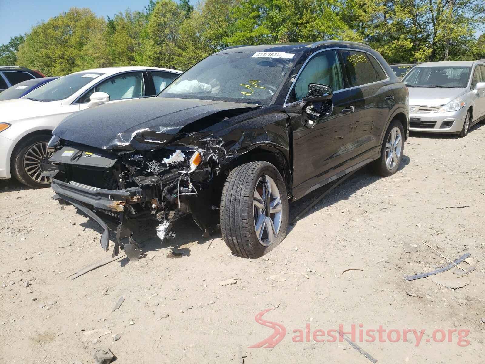 WA1EECF37L1077323 2020 AUDI Q3