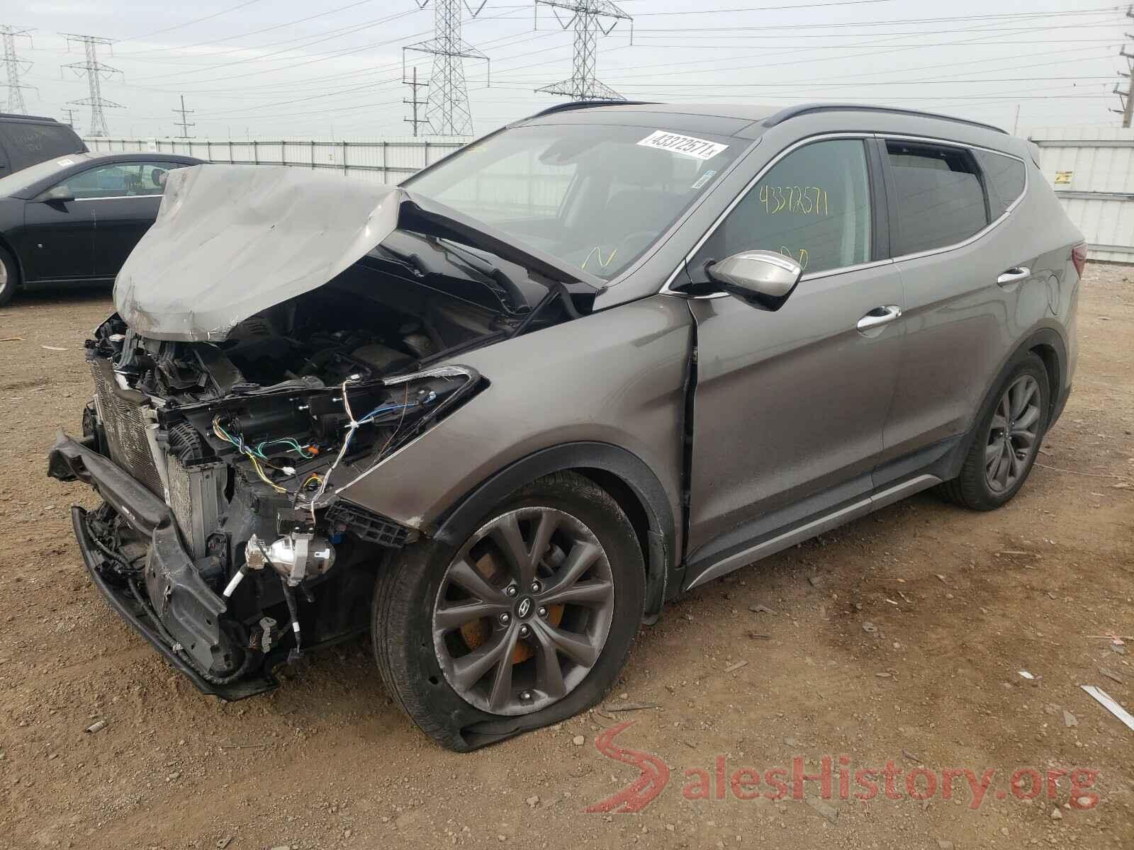 5XYZWDLA3HG501486 2017 HYUNDAI SANTA FE