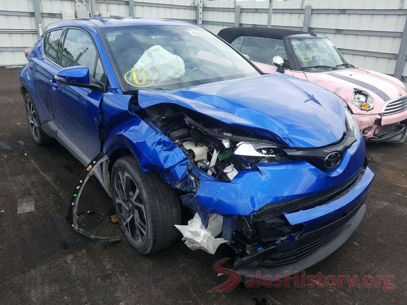 NMTKHMBX7KR073450 2019 TOYOTA C-HR