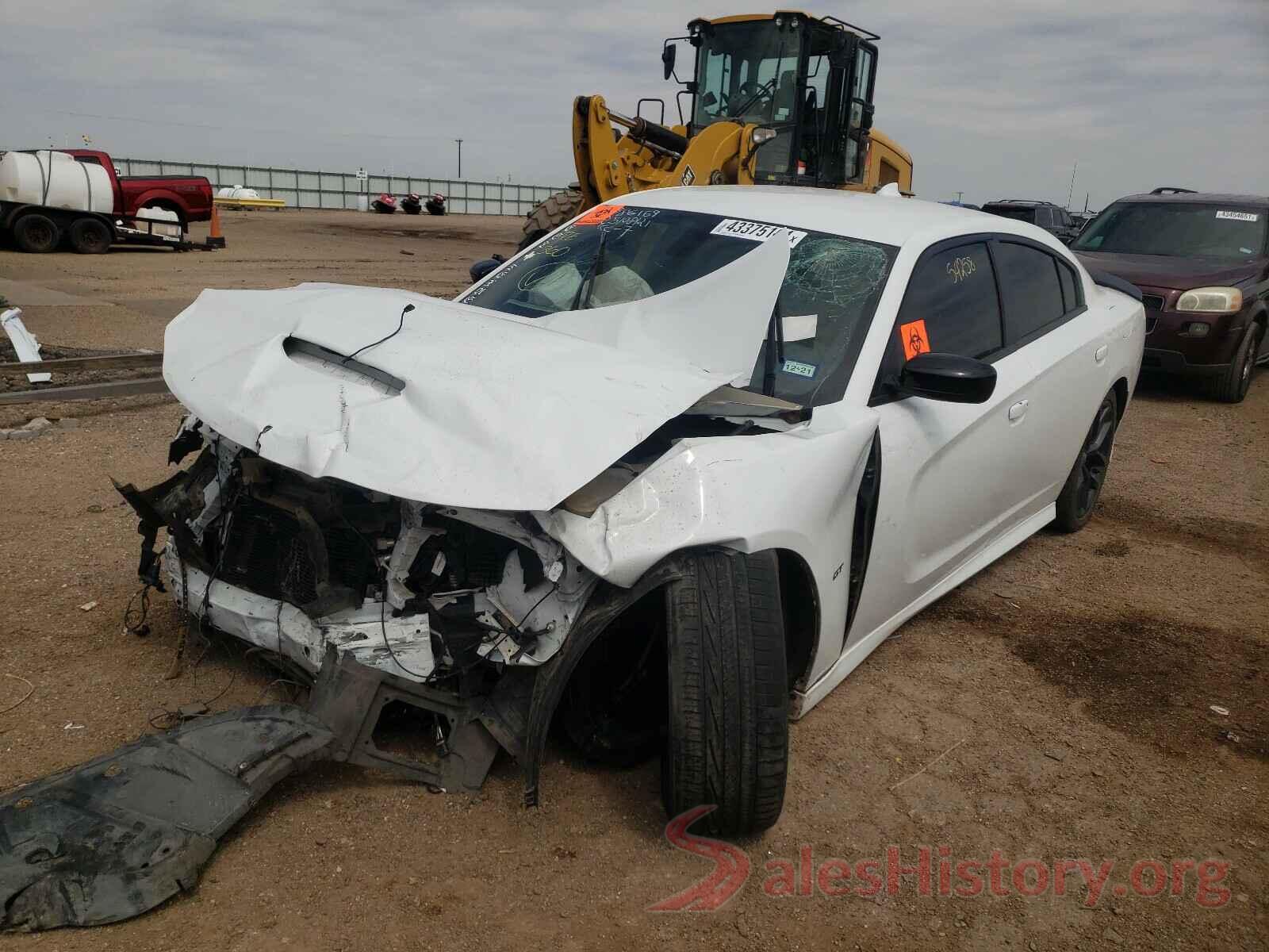 2C3CDXHG8KH523443 2019 DODGE CHARGER