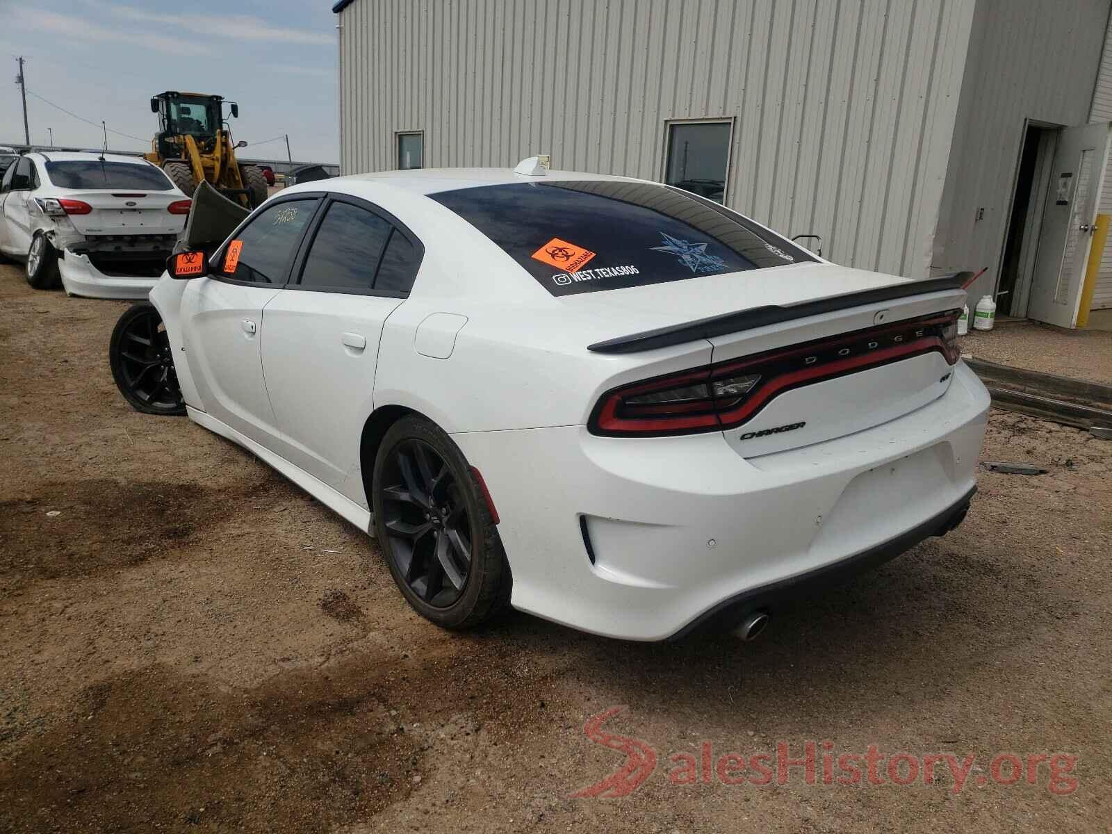 2C3CDXHG8KH523443 2019 DODGE CHARGER