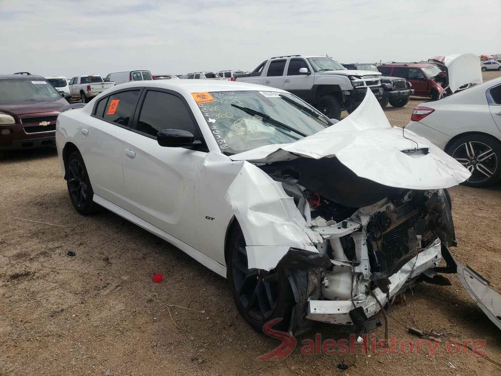 2C3CDXHG8KH523443 2019 DODGE CHARGER