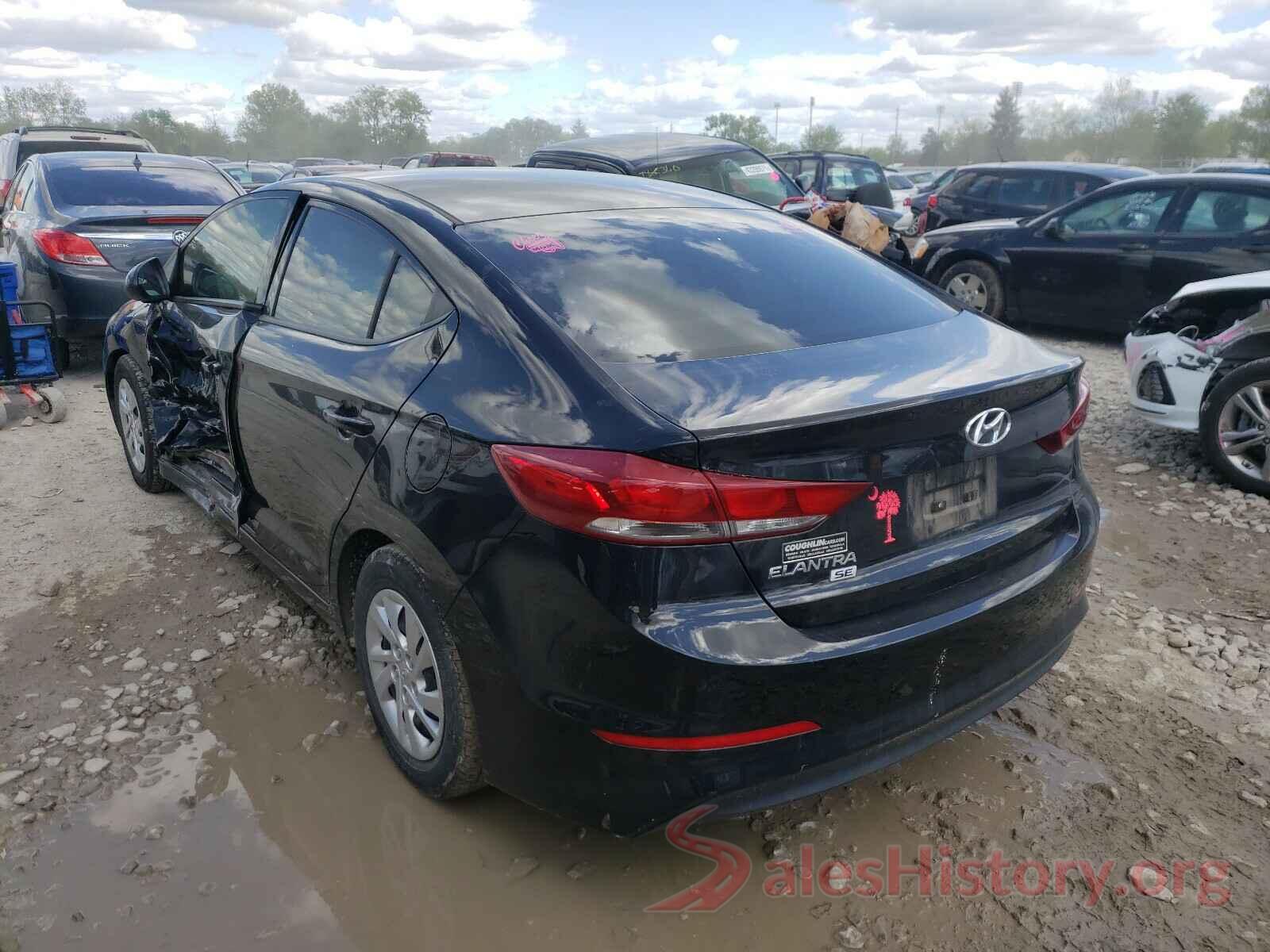 5NPD74LF1JH276518 2018 HYUNDAI ELANTRA