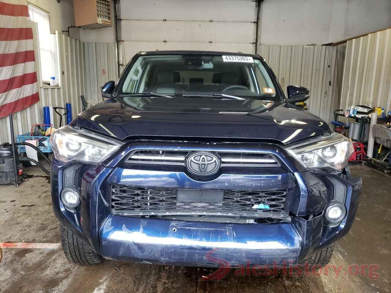 JTENU5JR2M5959392 2021 TOYOTA 4RUNNER