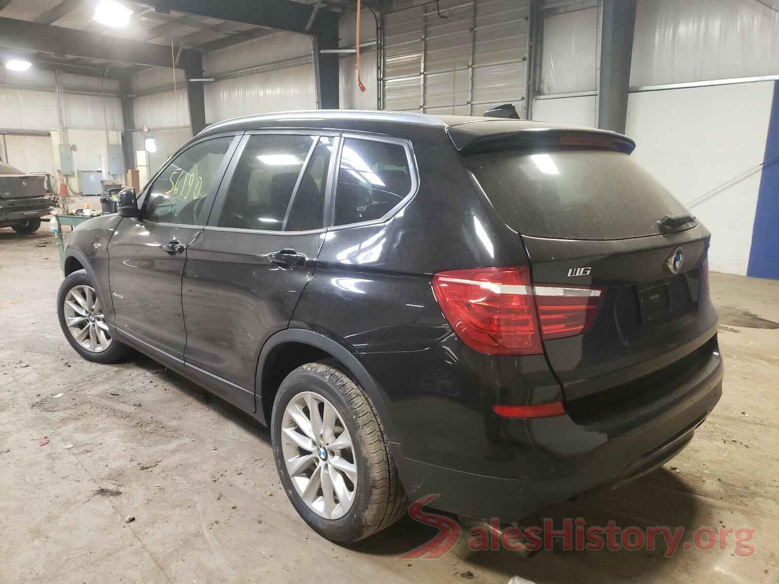 5UXWX9C36H0W74907 2017 BMW X3