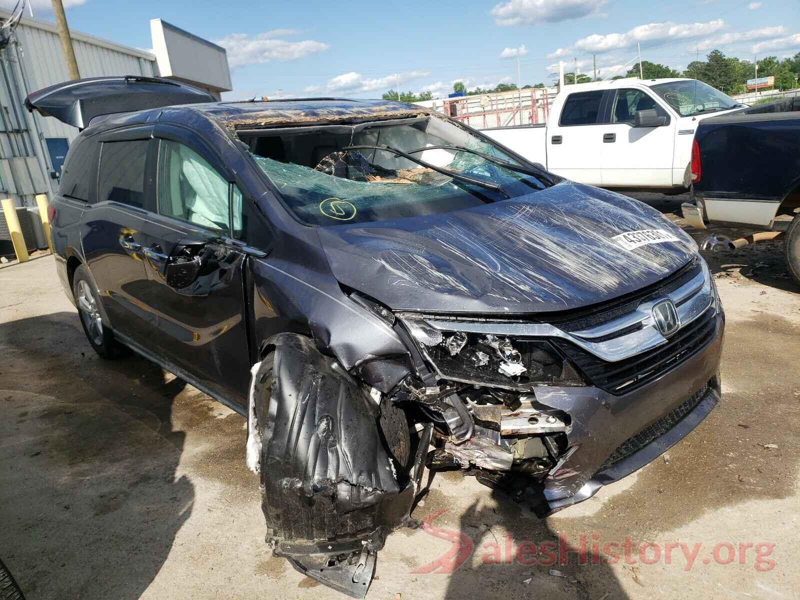 5FNRL6H77JB081763 2018 HONDA ODYSSEY