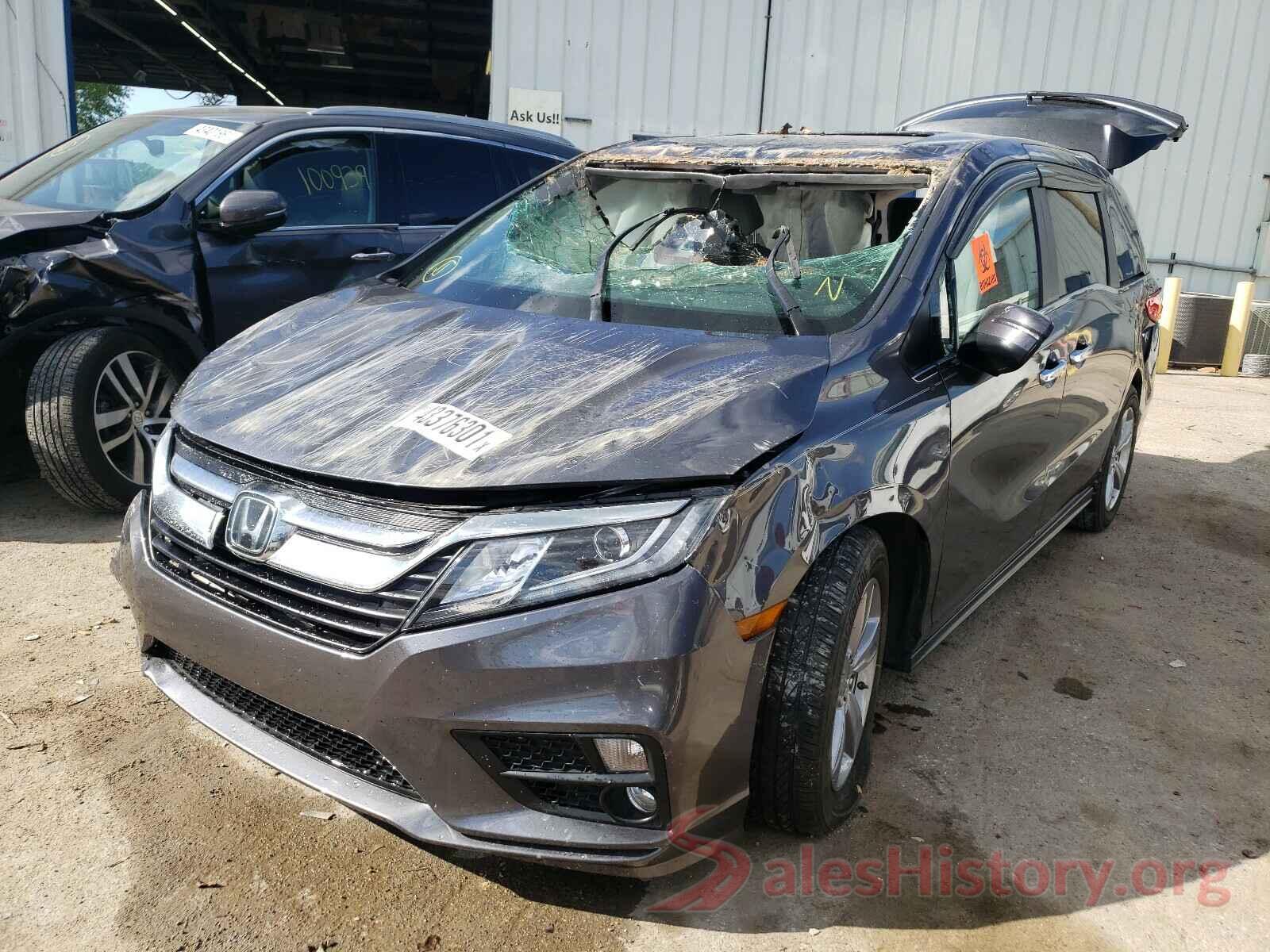 5FNRL6H77JB081763 2018 HONDA ODYSSEY