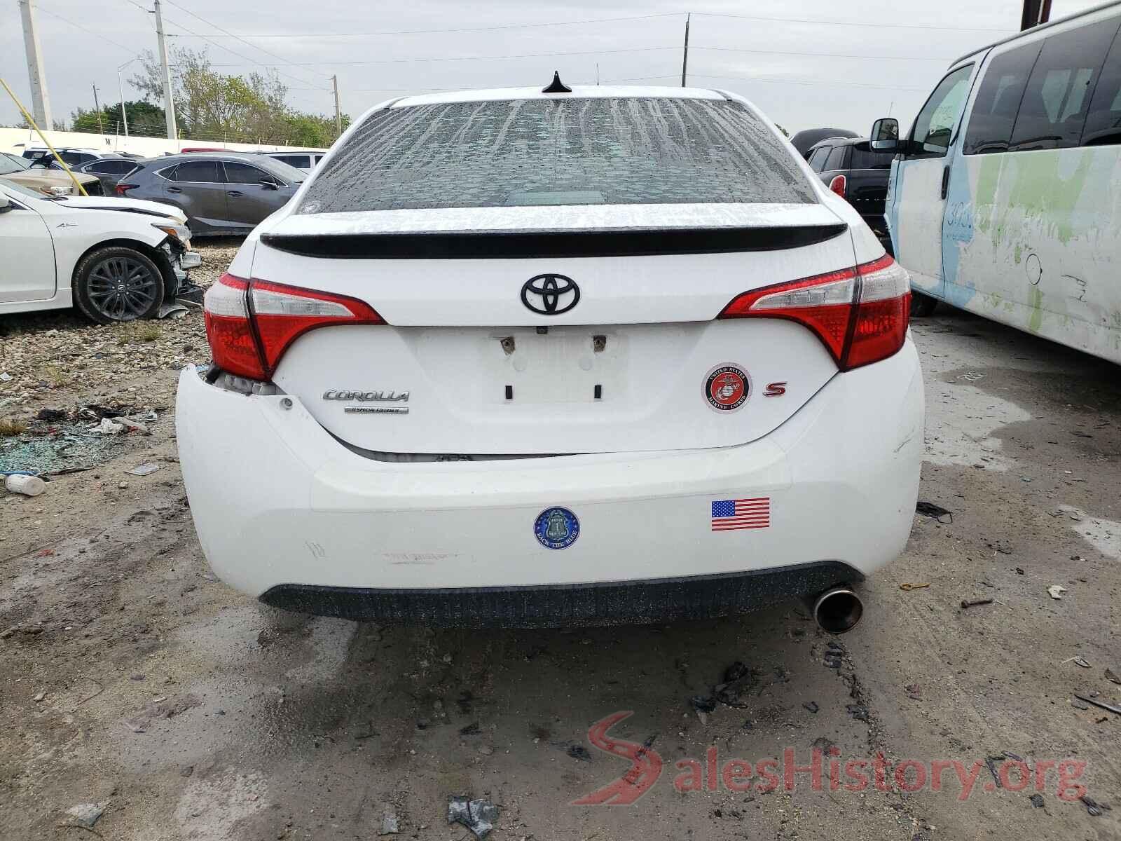 2T1BURHE4GC576563 2016 TOYOTA COROLLA