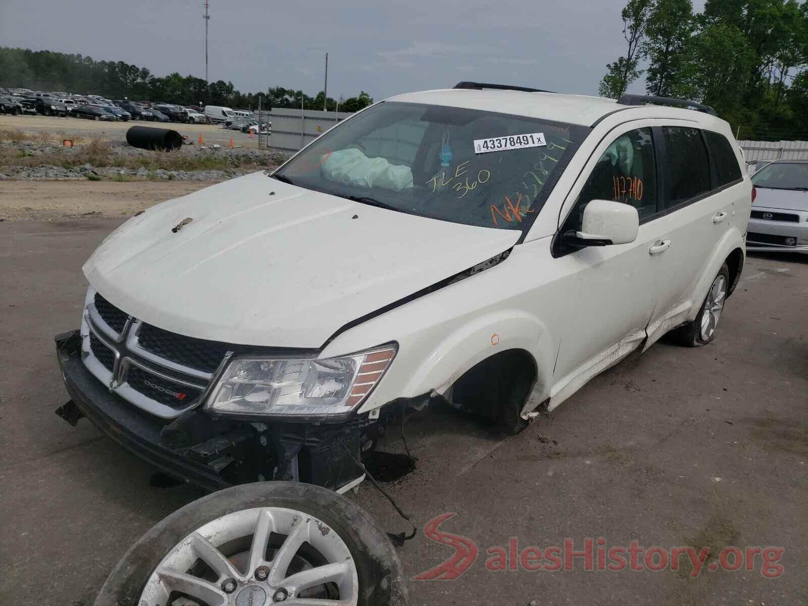 3C4PDCBGXHT518890 2017 DODGE JOURNEY