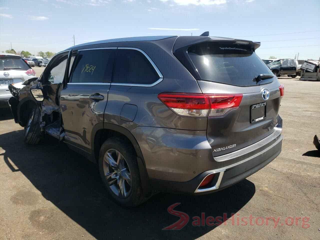 5TDDGRFH8KS065984 2019 TOYOTA HIGHLANDER