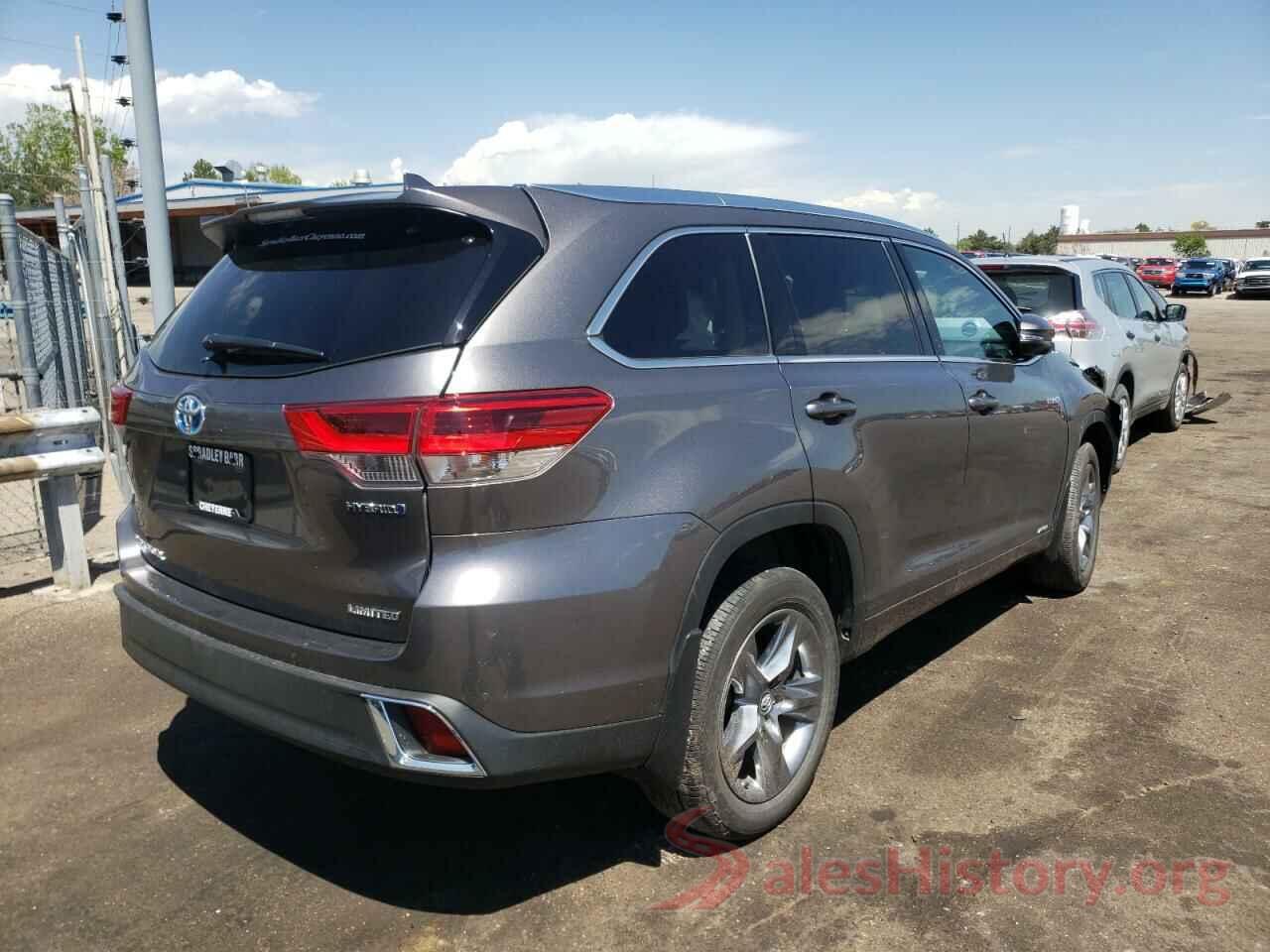 5TDDGRFH8KS065984 2019 TOYOTA HIGHLANDER