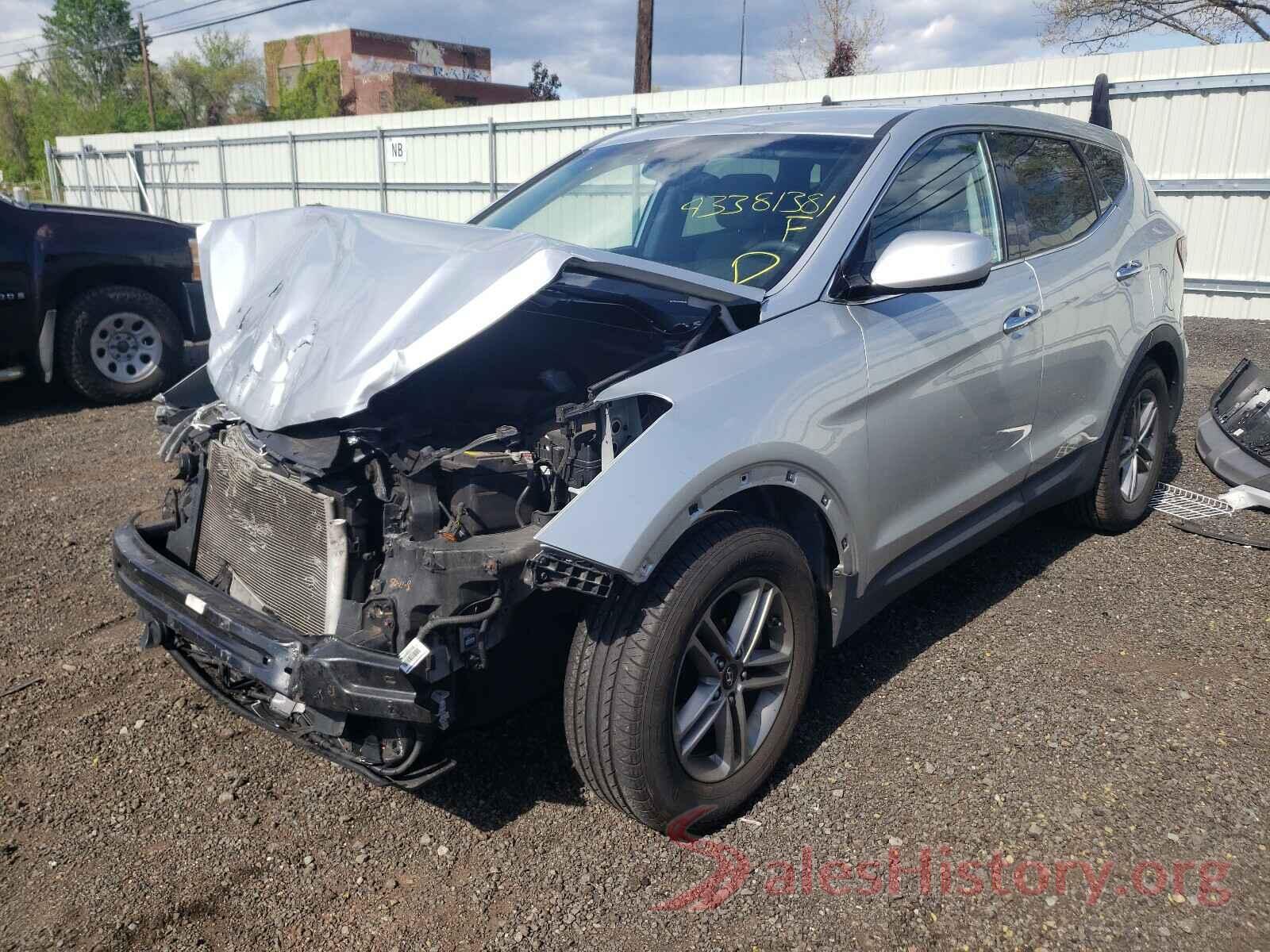 5XYZT3LBXHG458132 2017 HYUNDAI SANTA FE