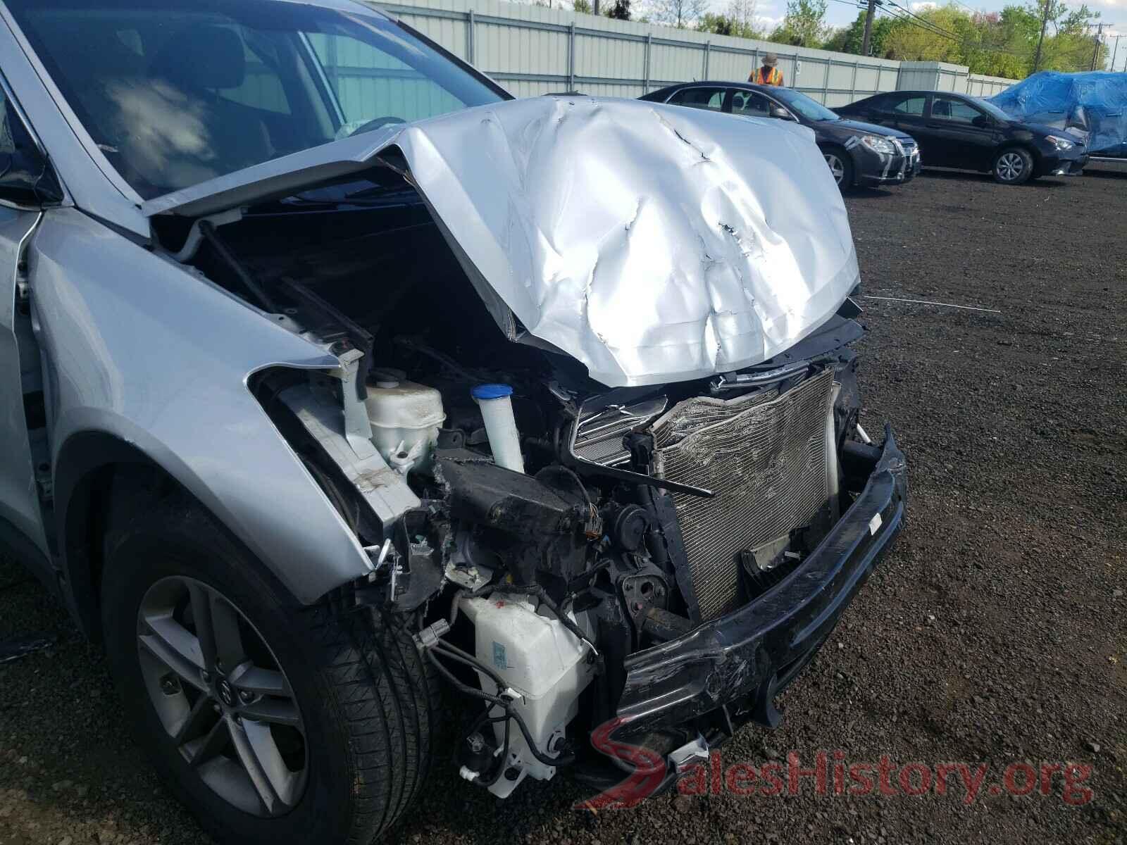 5XYZT3LBXHG458132 2017 HYUNDAI SANTA FE