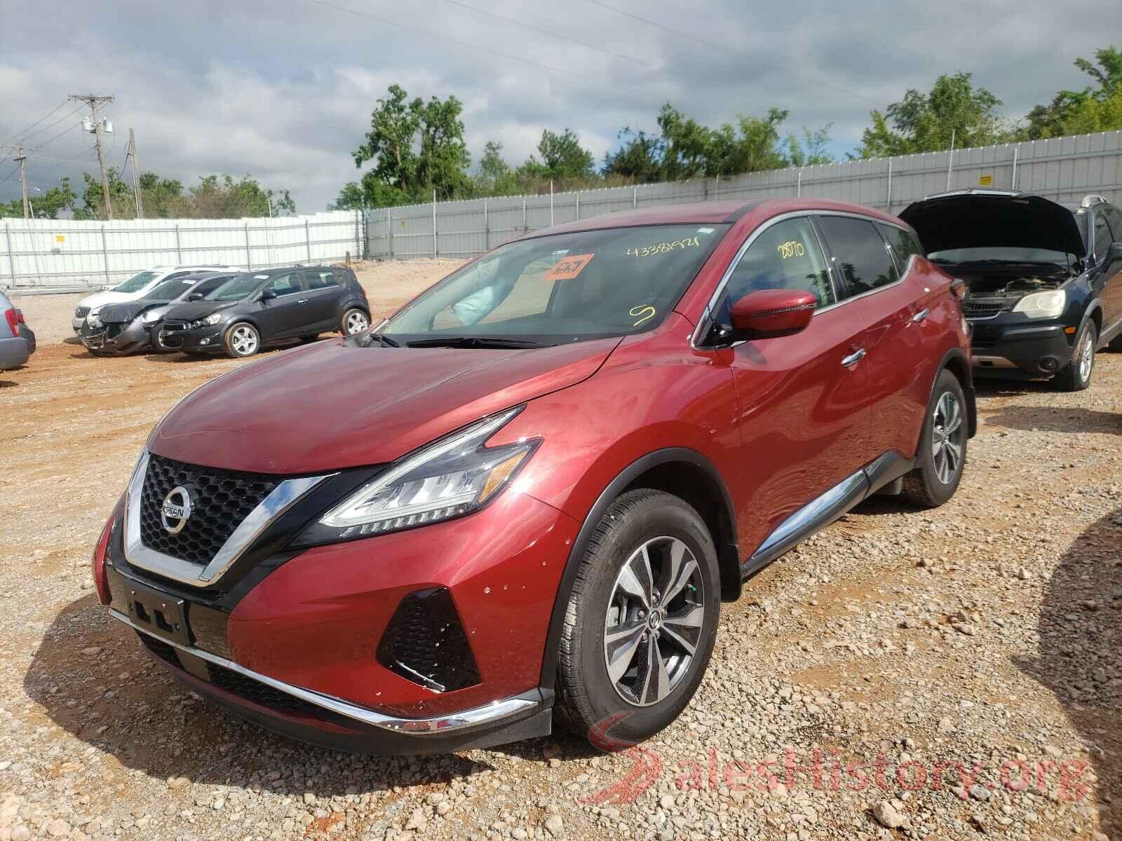 5N1AZ2MS5KN113431 2019 NISSAN MURANO