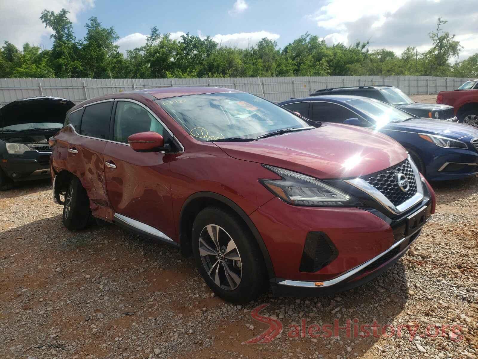 5N1AZ2MS5KN113431 2019 NISSAN MURANO