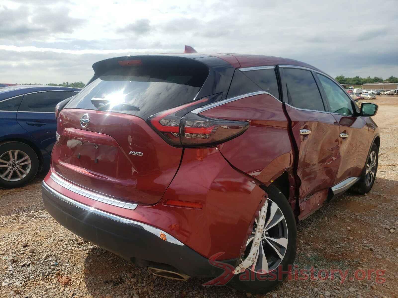 5N1AZ2MS5KN113431 2019 NISSAN MURANO