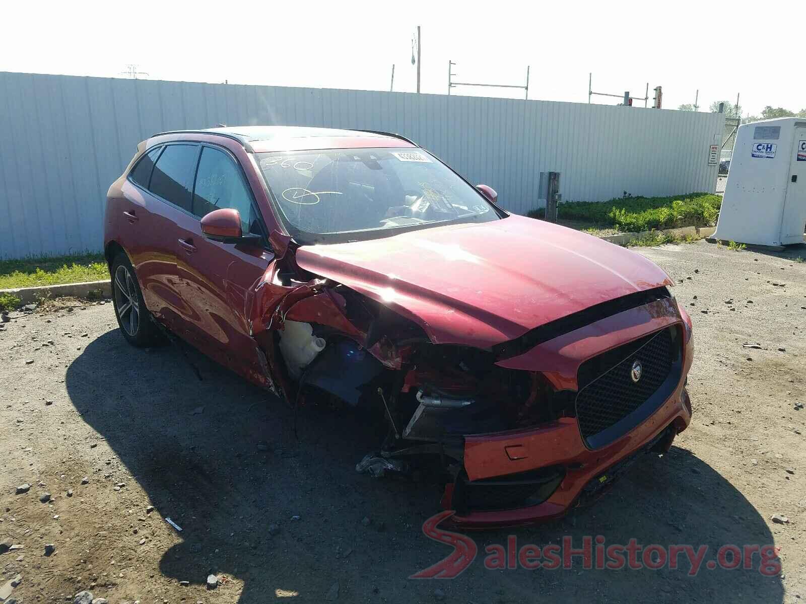 SADCL2GX3JA282802 2018 JAGUAR F-PACE