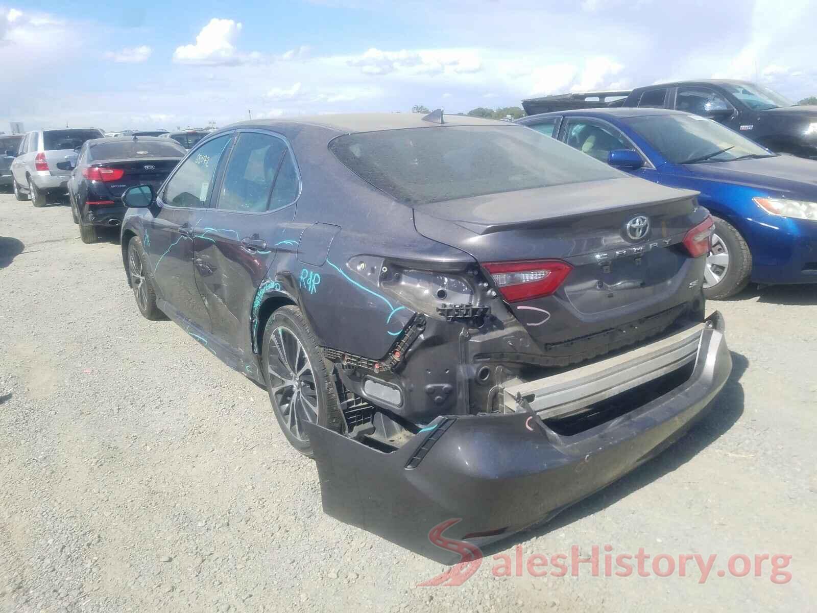 4T1B11HK0KU166253 2019 TOYOTA CAMRY