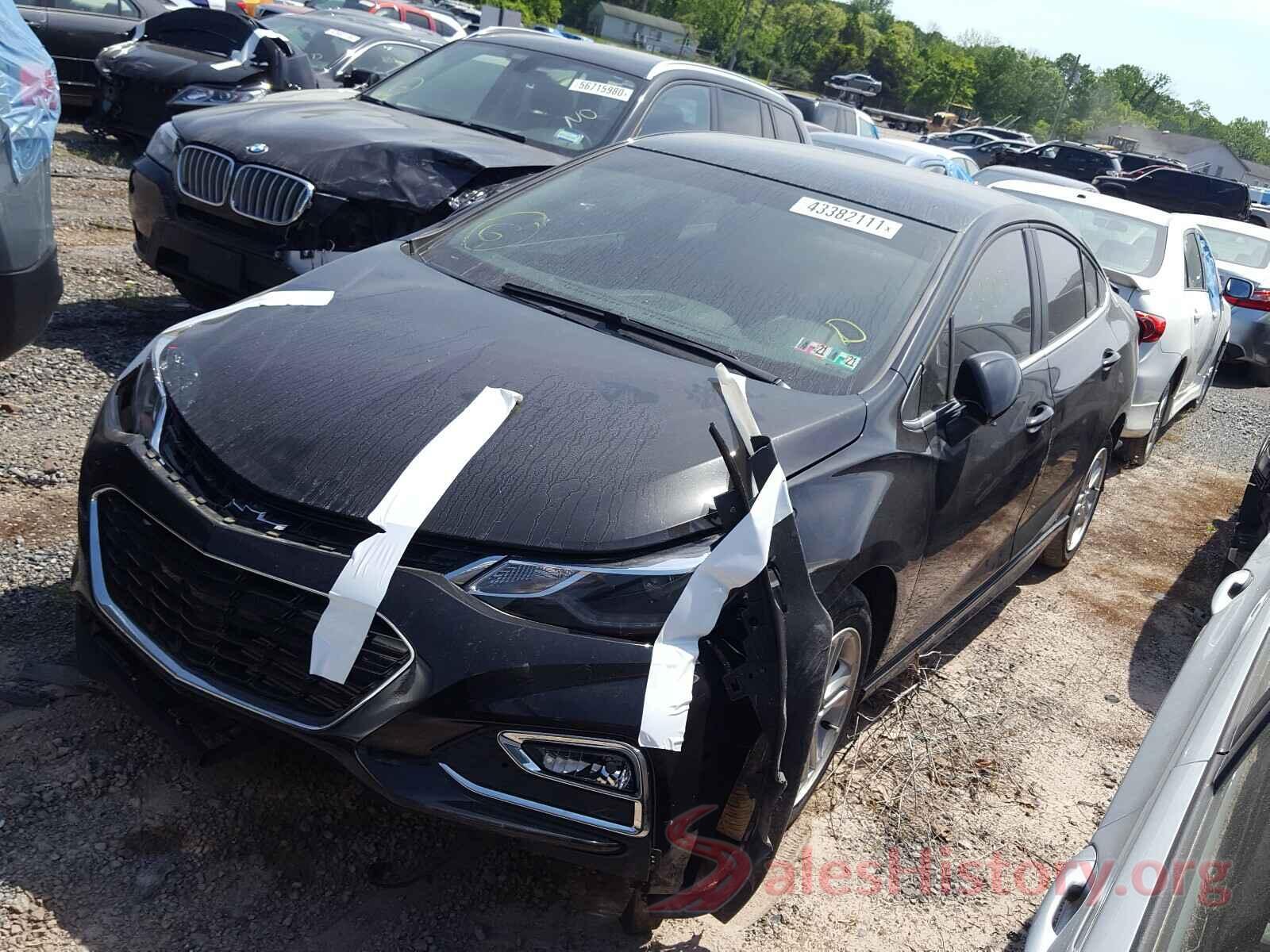 1G1BD5SM2J7153023 2018 CHEVROLET CRUZE