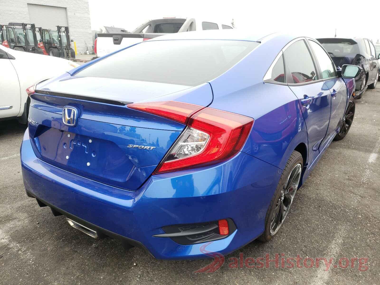 19XFC2F8XLE205539 2020 HONDA CIVIC