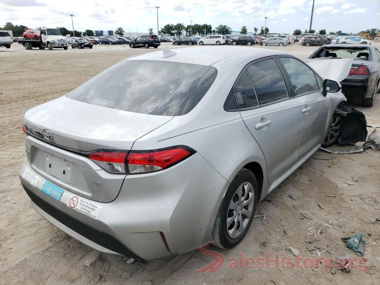 5YFEPRAE2LP082257 2020 TOYOTA COROLLA