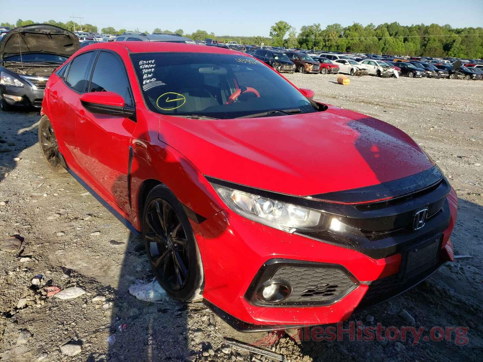 SHHFK7H4XHU407209 2017 HONDA CIVIC