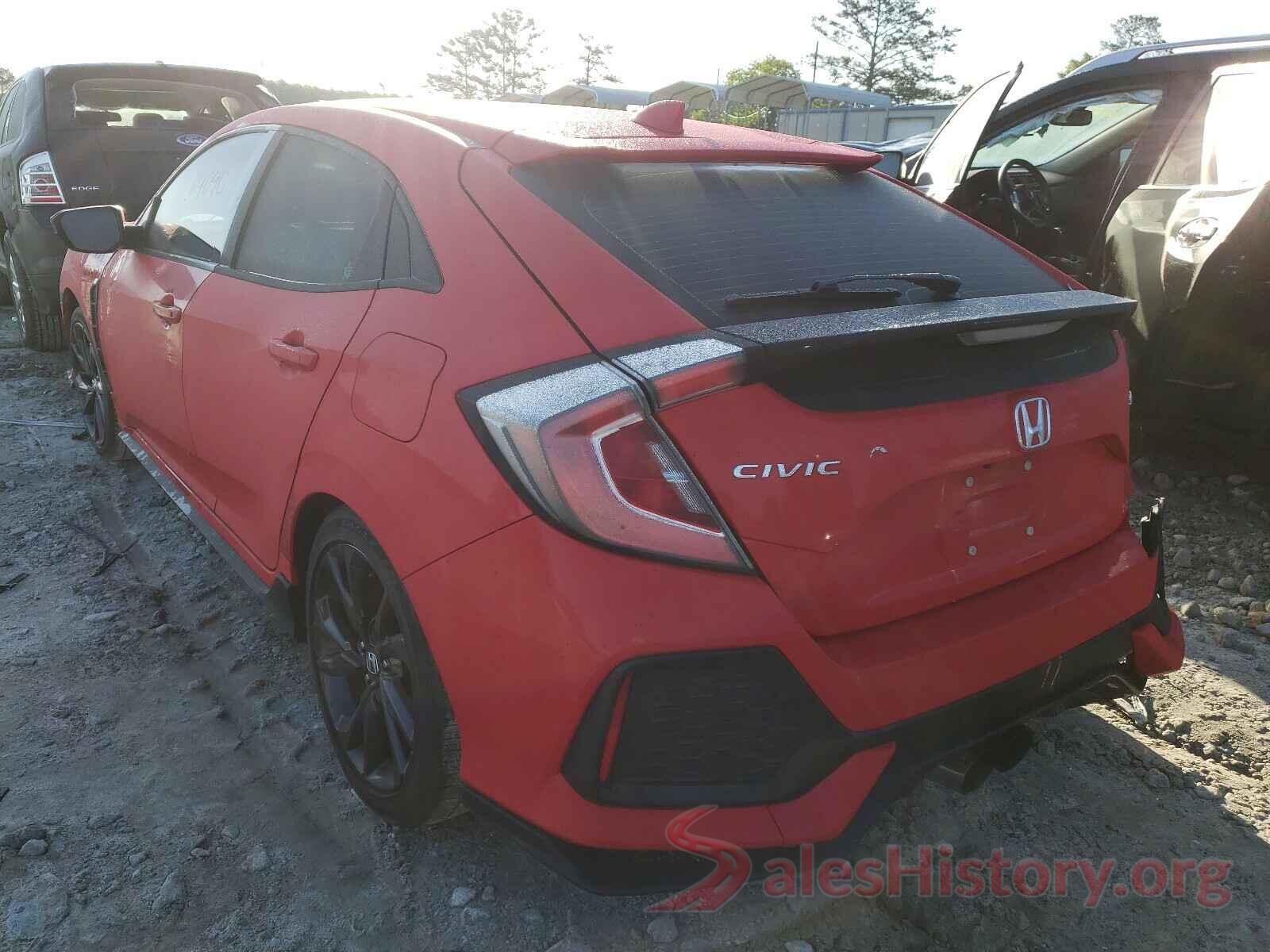 SHHFK7H4XHU407209 2017 HONDA CIVIC