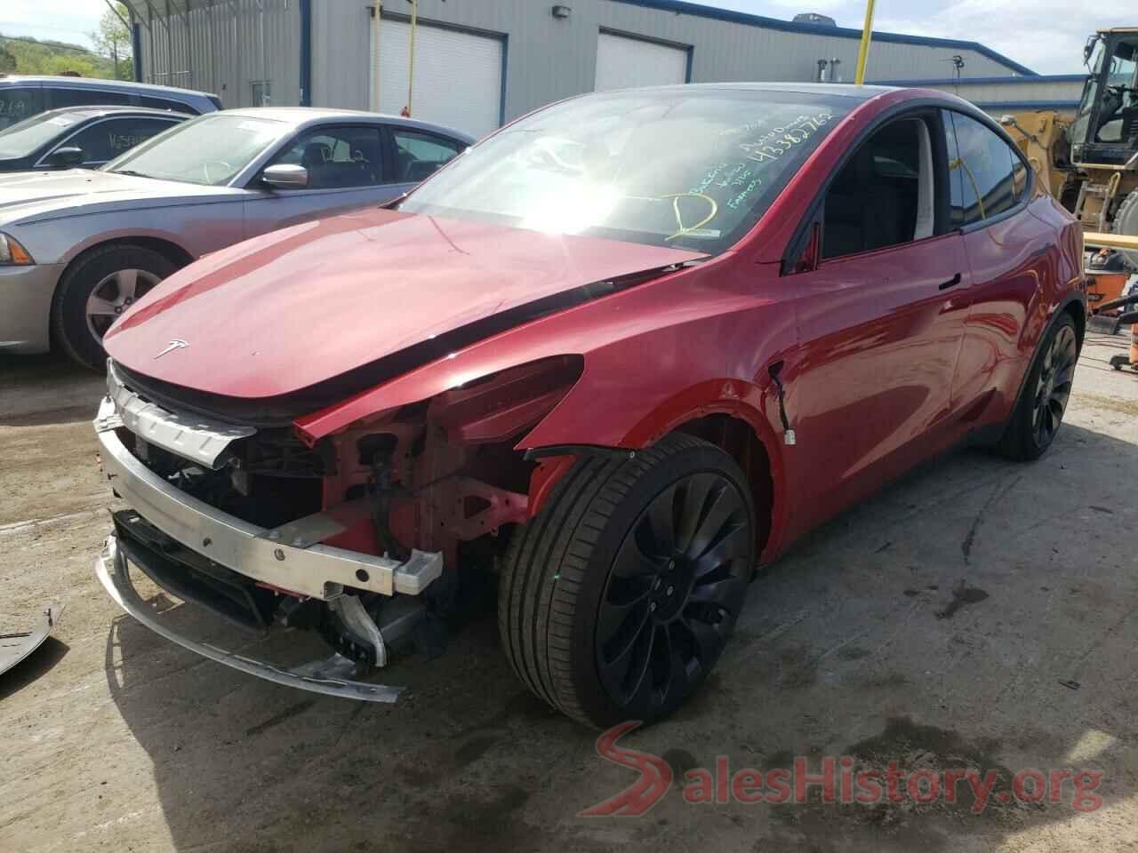 5YJYGDEF8MF140999 2021 TESLA MODEL Y