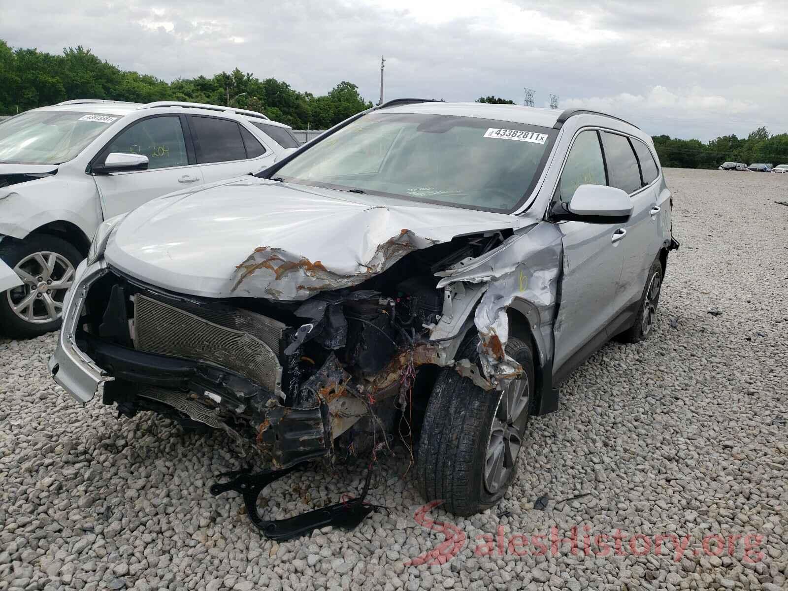 KM8SM4HFXJU280352 2018 HYUNDAI SANTA FE