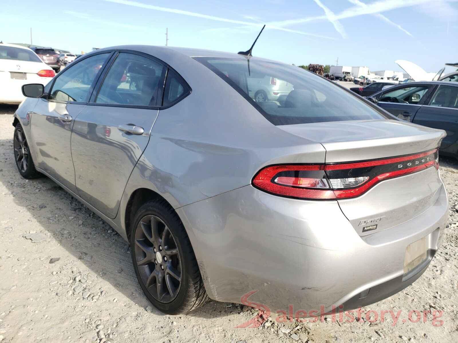 1C3CDFAA1GD565344 2016 DODGE DART