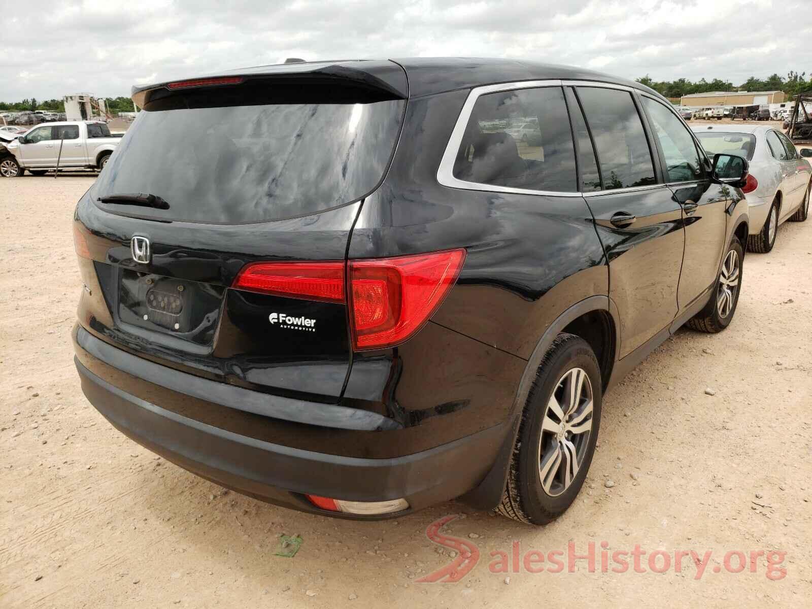 5FNYF5H54GB011058 2016 HONDA PILOT