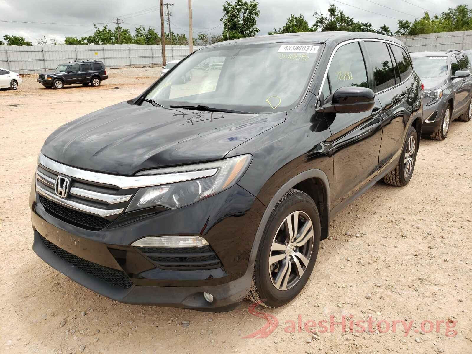 5FNYF5H54GB011058 2016 HONDA PILOT