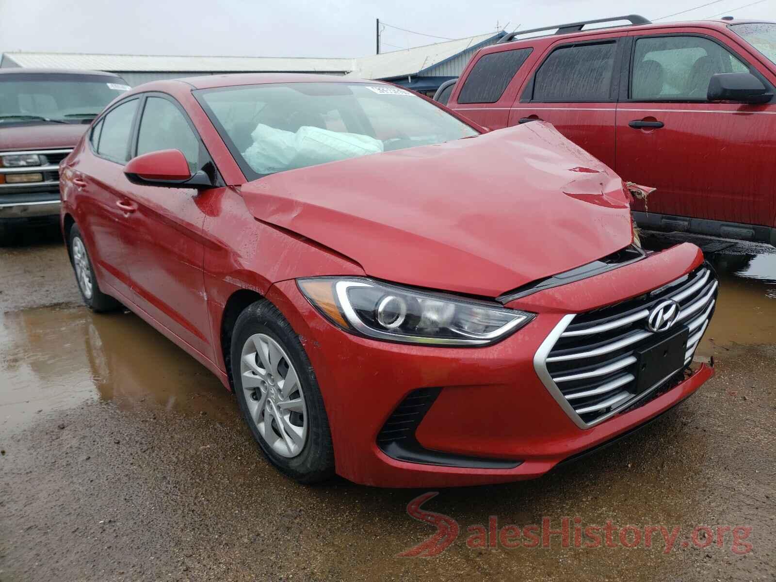 5NPD74LF5JH371373 2018 HYUNDAI ELANTRA