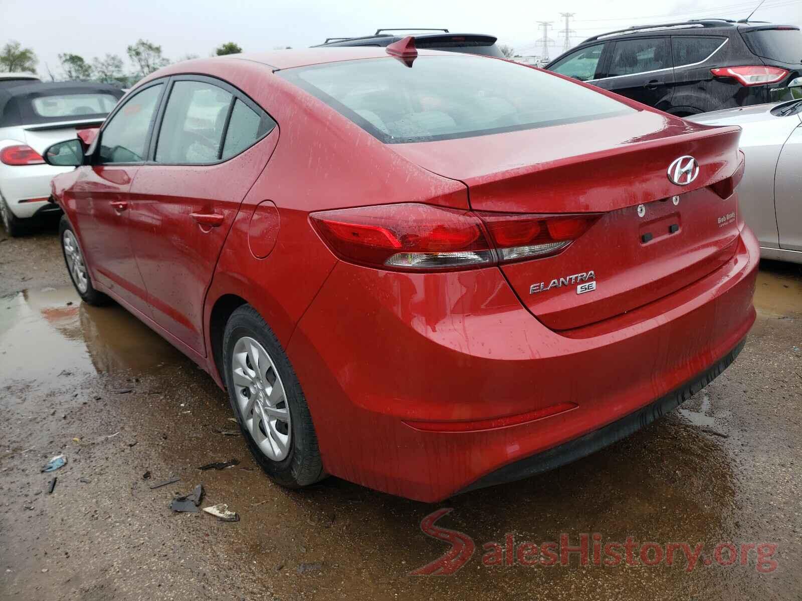 5NPD74LF5JH371373 2018 HYUNDAI ELANTRA