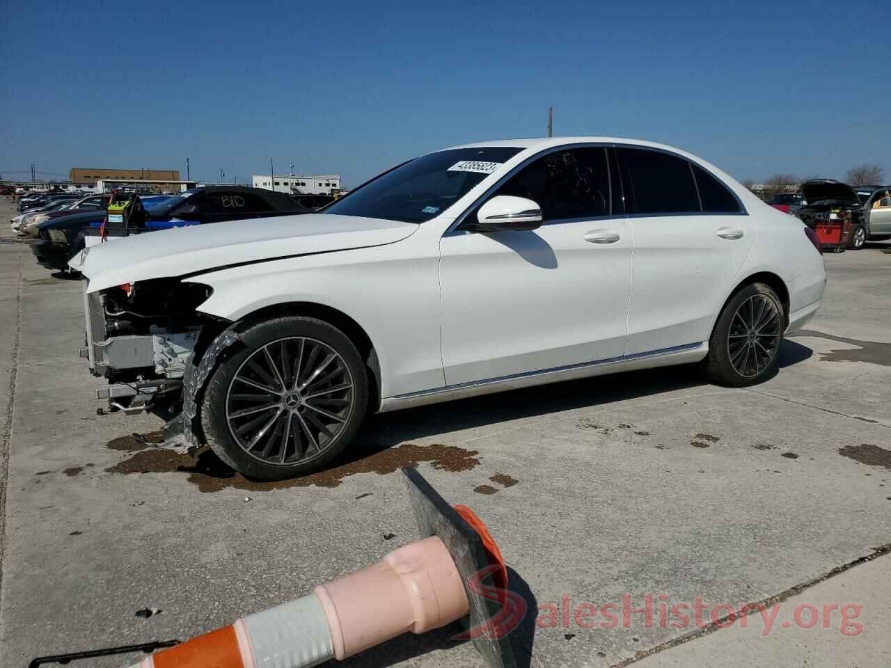 55SWF8DB5KU315267 2019 MERCEDES-BENZ C-CLASS