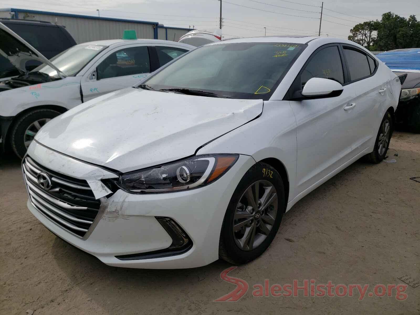 5NPD84LF7JH393694 2018 HYUNDAI ELANTRA