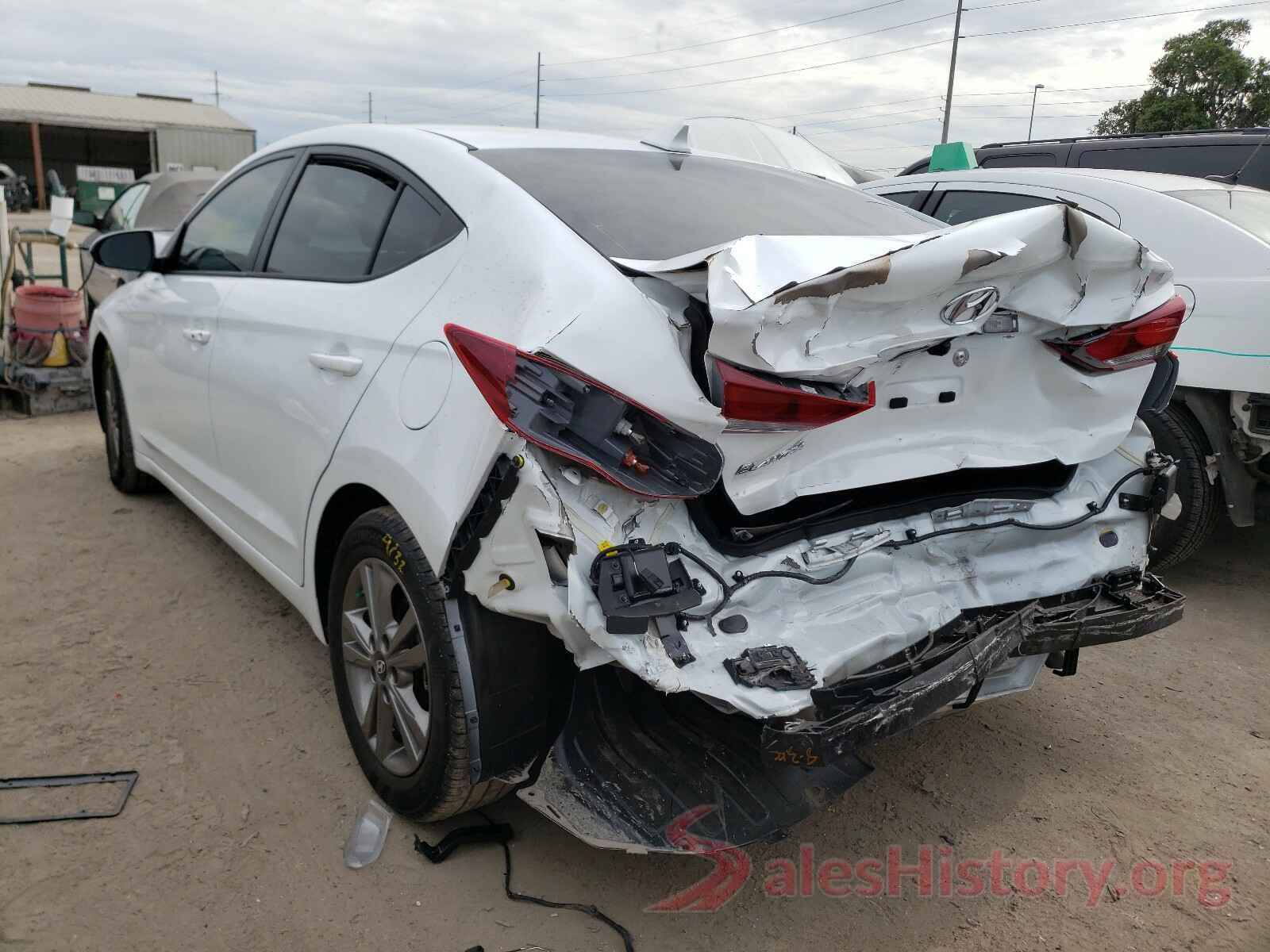 5NPD84LF7JH393694 2018 HYUNDAI ELANTRA