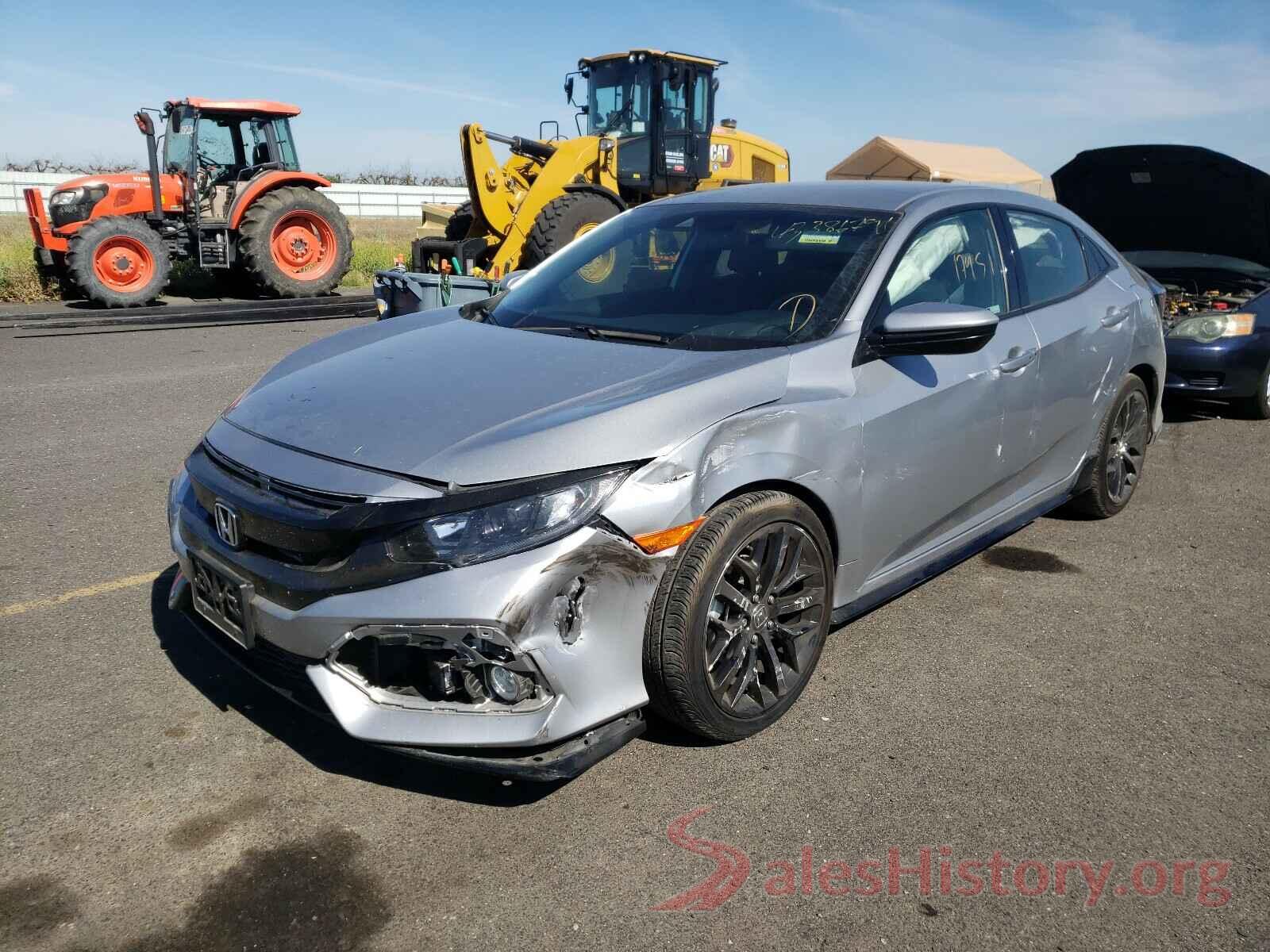 SHHFK7H4XLU413911 2020 HONDA CIVIC