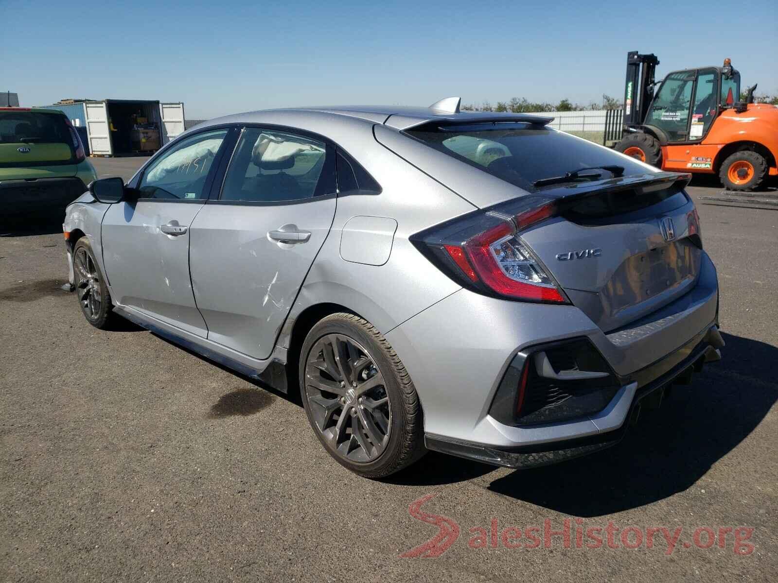 SHHFK7H4XLU413911 2020 HONDA CIVIC