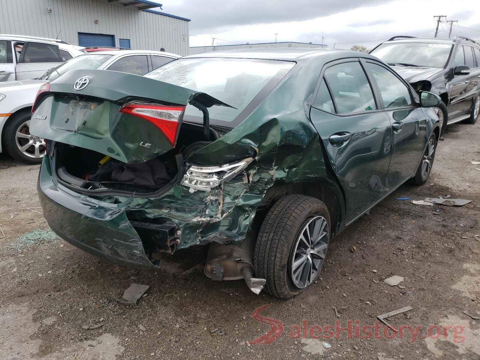 2T1BURHE0GC688700 2016 TOYOTA COROLLA