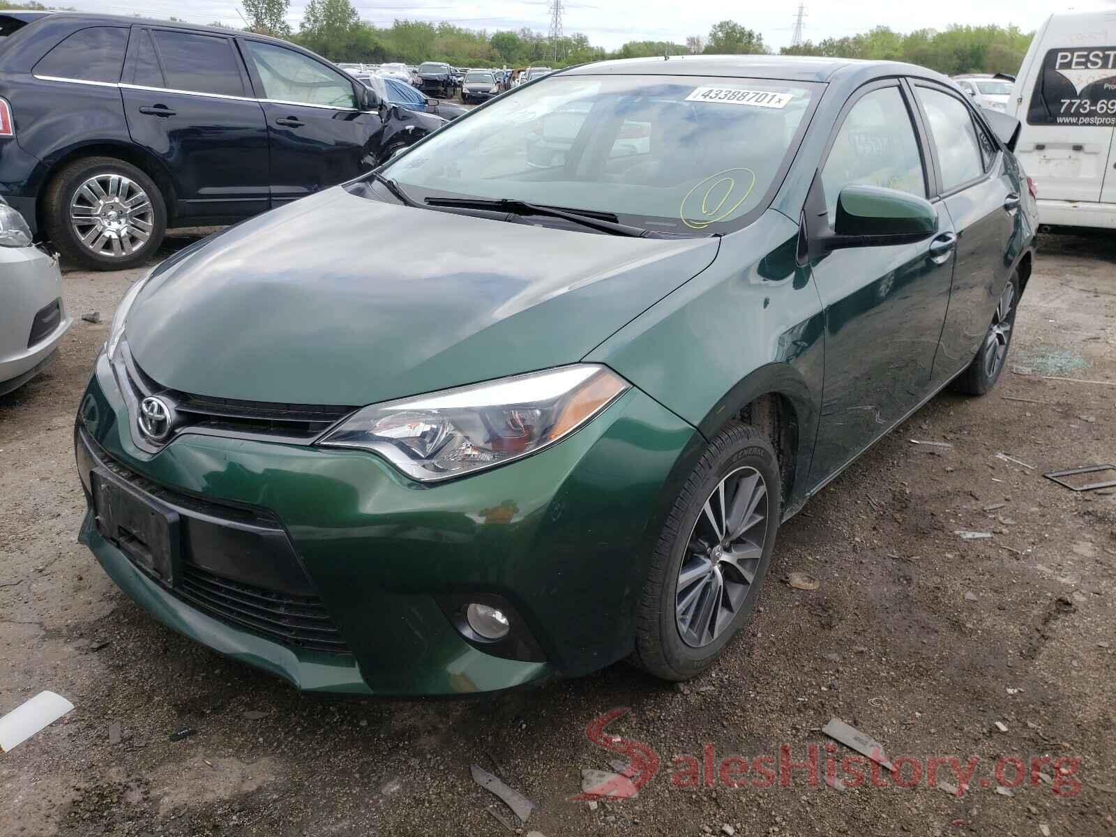 2T1BURHE0GC688700 2016 TOYOTA COROLLA