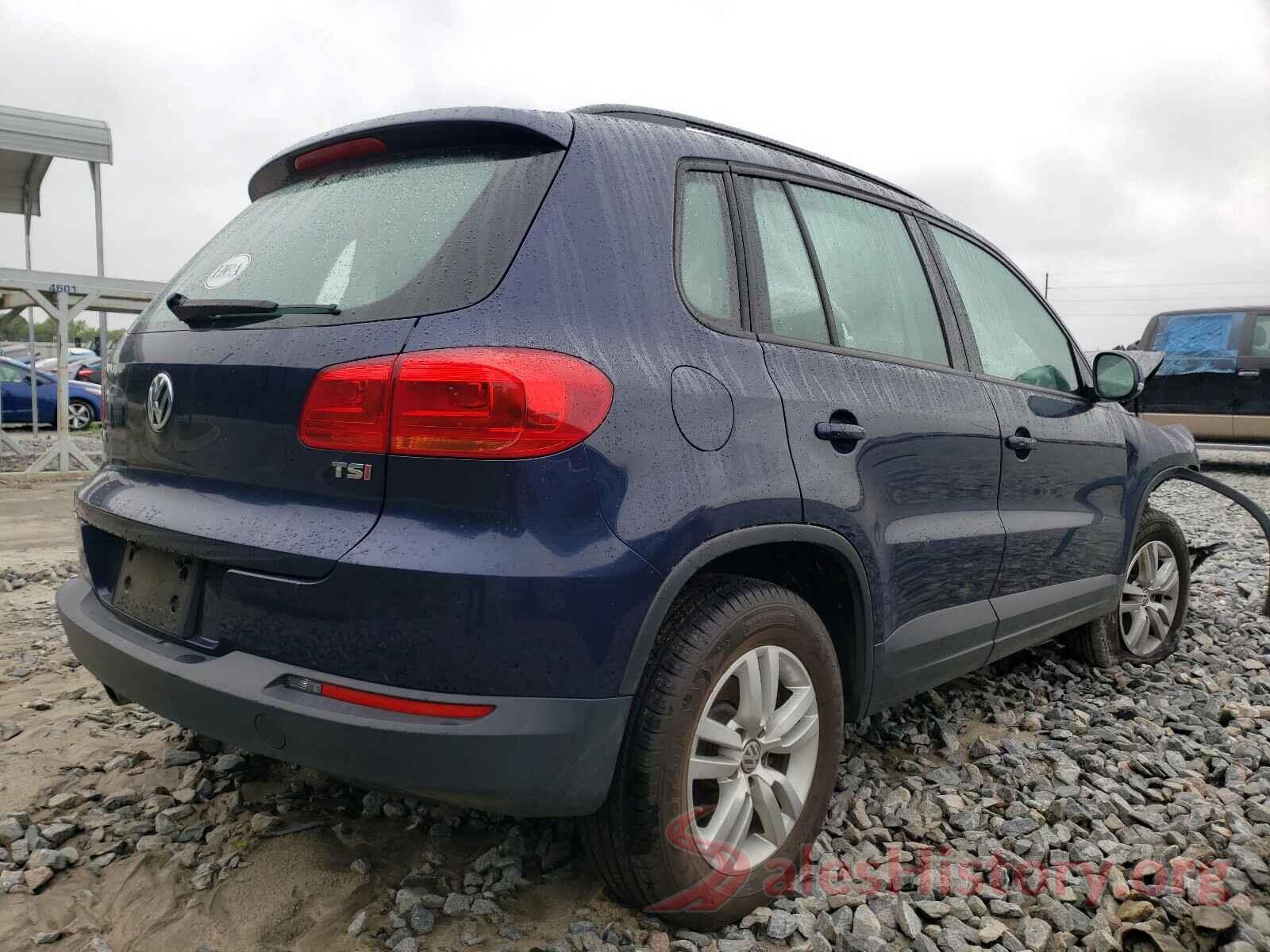 WVGAV7AX2GW593647 2016 VOLKSWAGEN TIGUAN