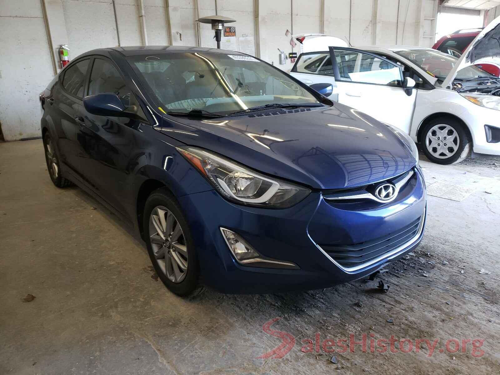 5NPDH4AE9GH720616 2016 HYUNDAI ELANTRA