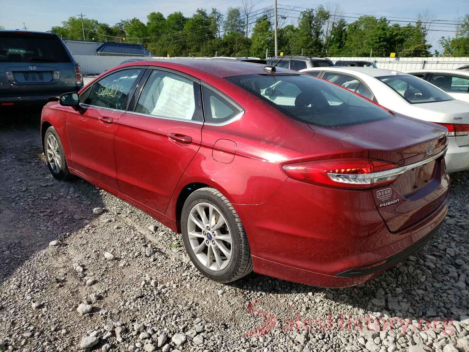 3FA6P0H70HR197955 2017 FORD FUSION