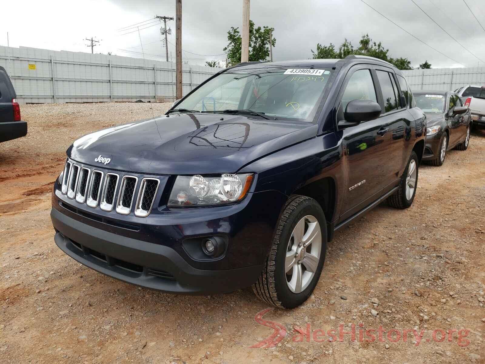 1C4NJDBB5HD143247 2017 JEEP COMPASS