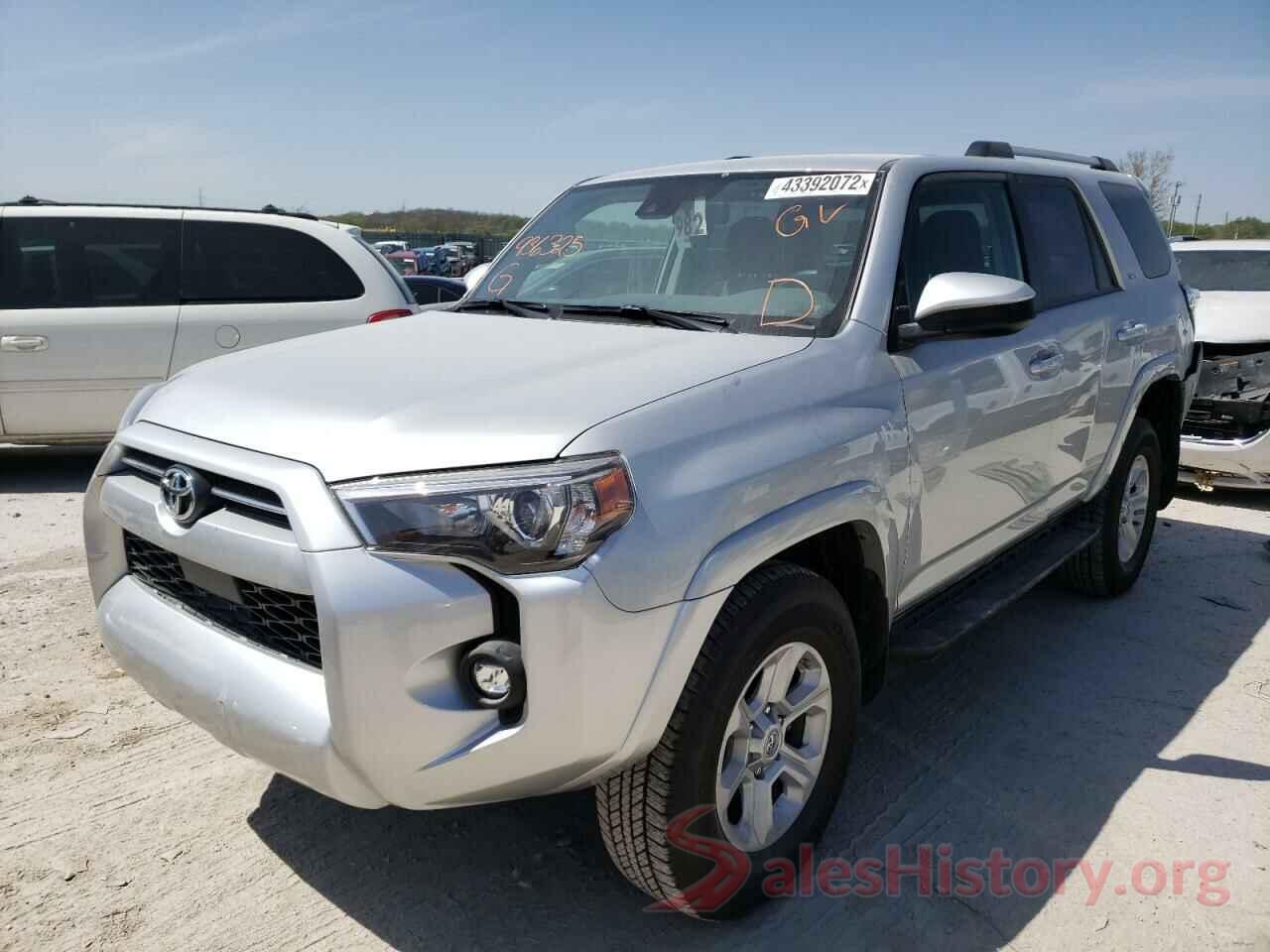 JTEMU5JRXM5936325 2021 TOYOTA 4RUNNER