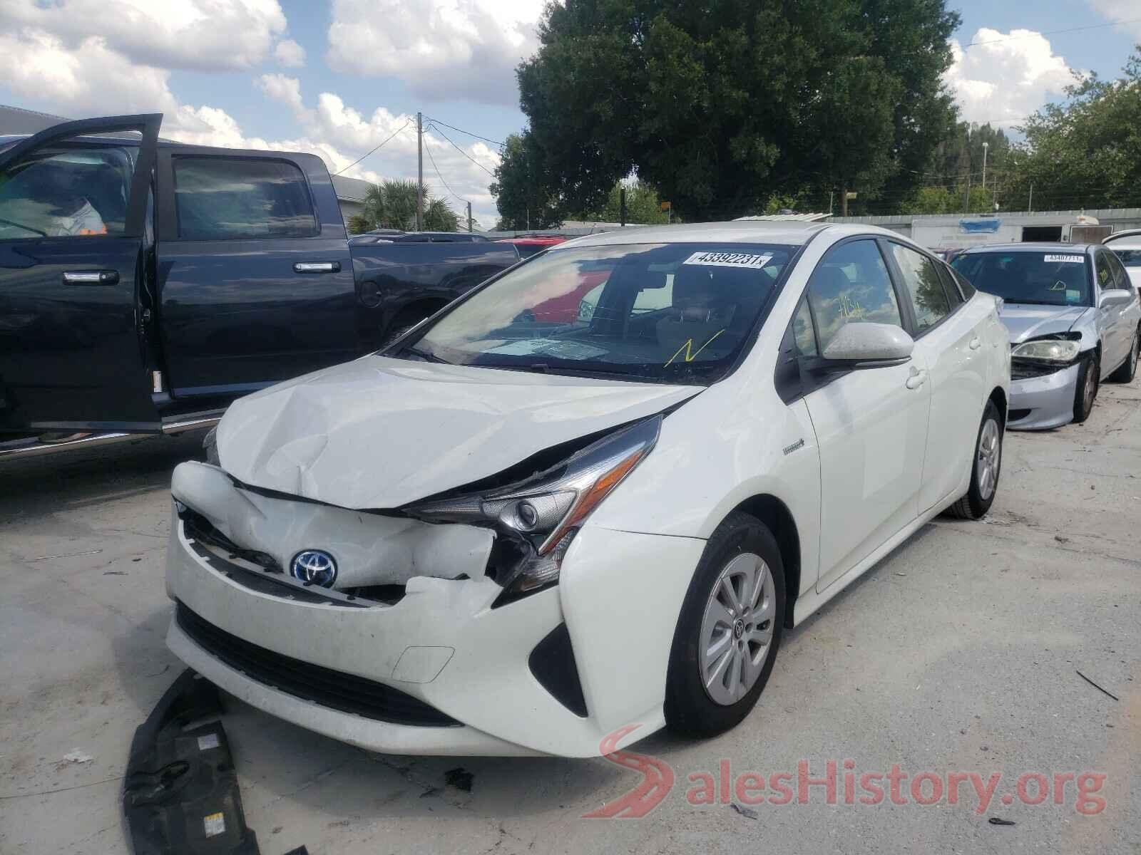 JTDKBRFU4G3009357 2016 TOYOTA PRIUS